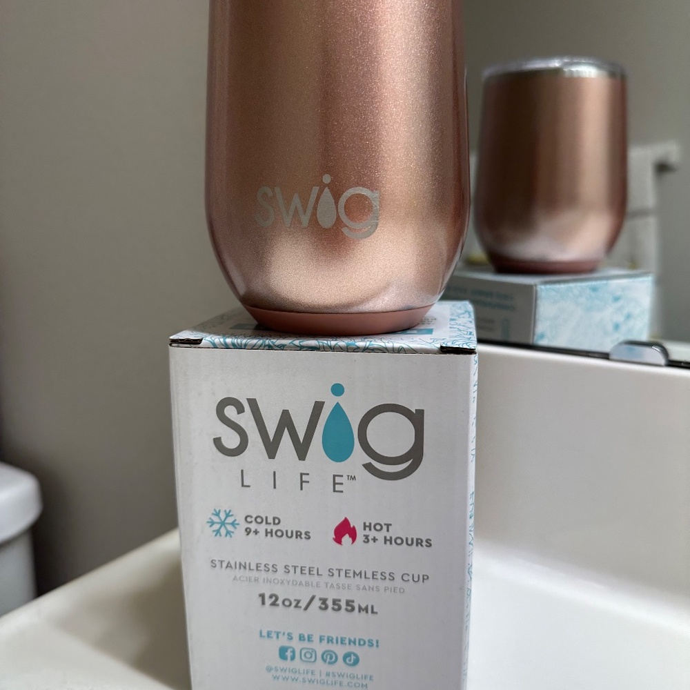 Swig Stainless Steel Stemless Cup - BRAND NEW